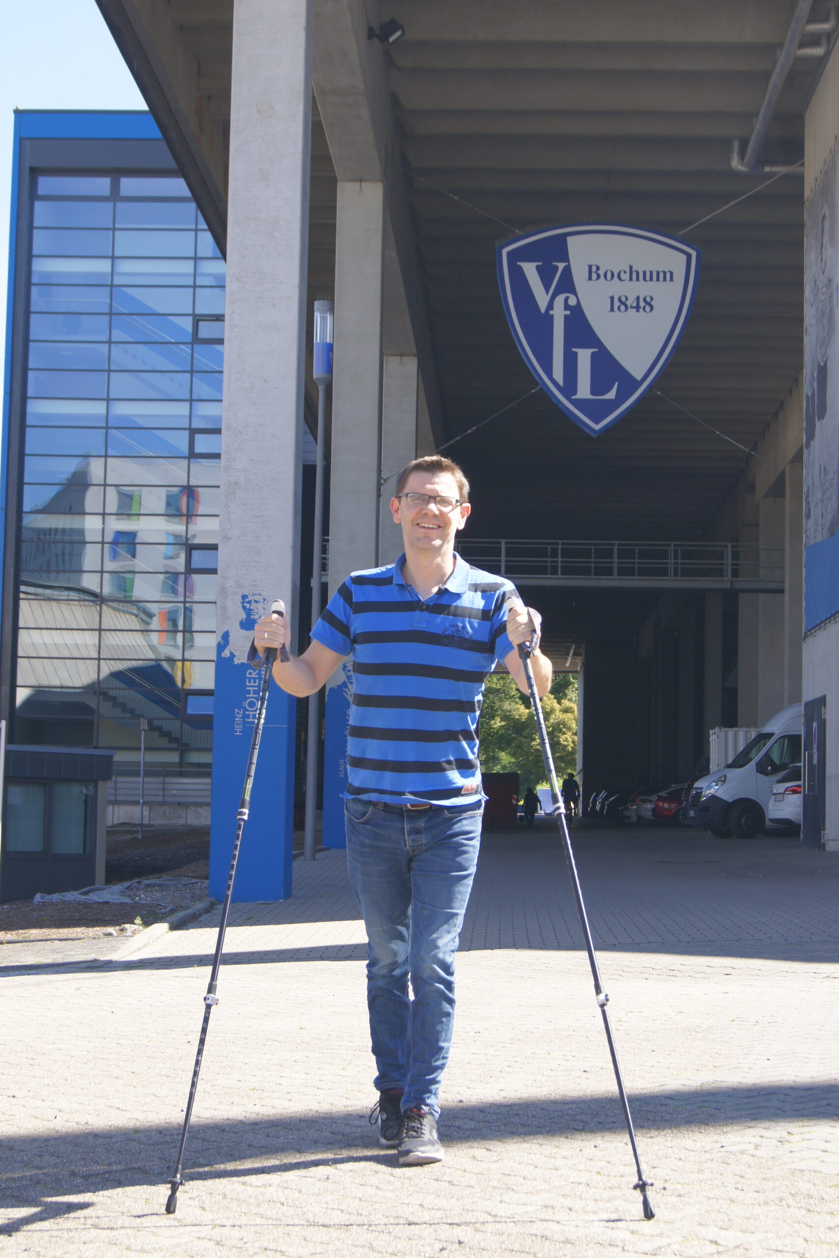 Rund ums Stadion: Henrys großer Spendenlauf